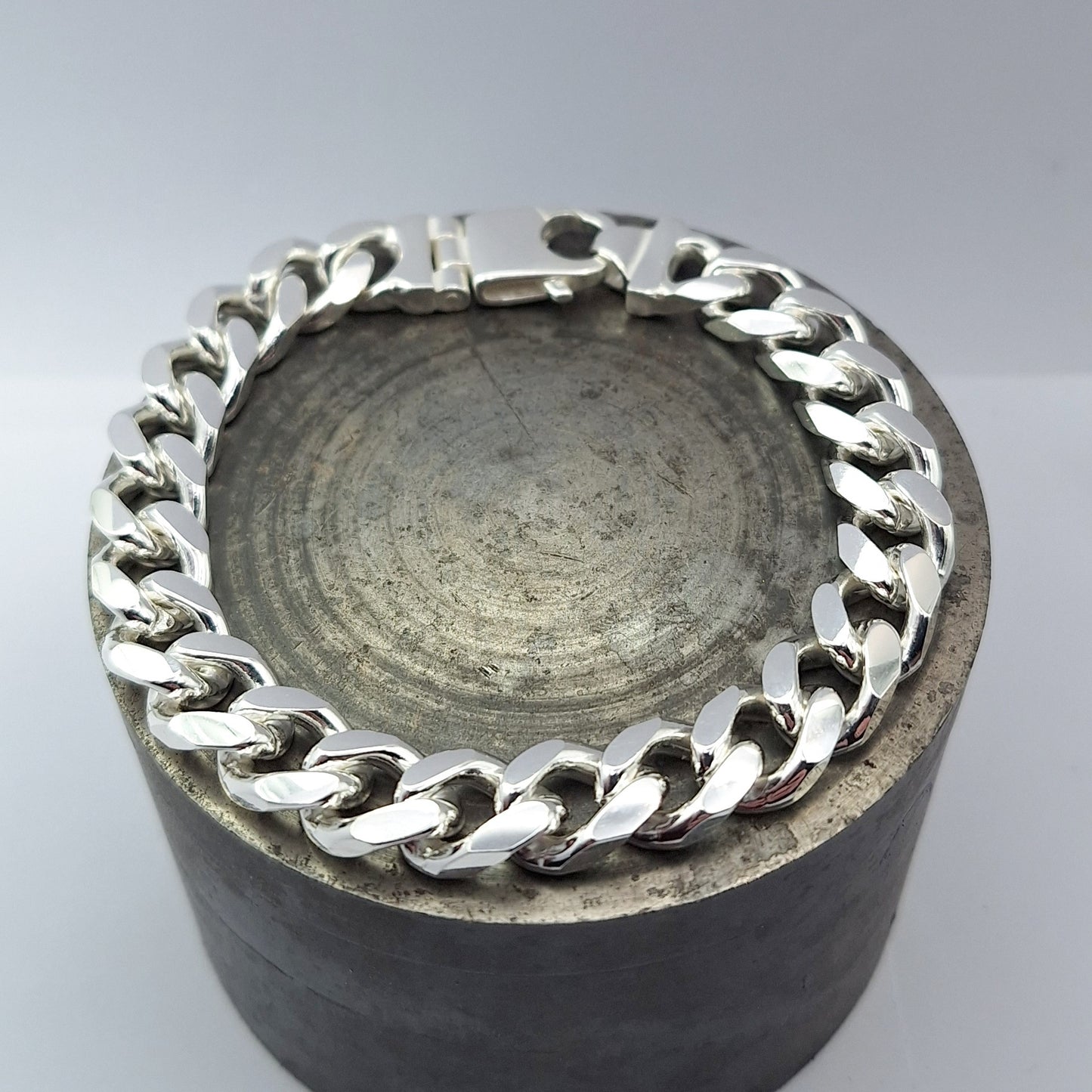 Heavy Gents Silver Bracelet