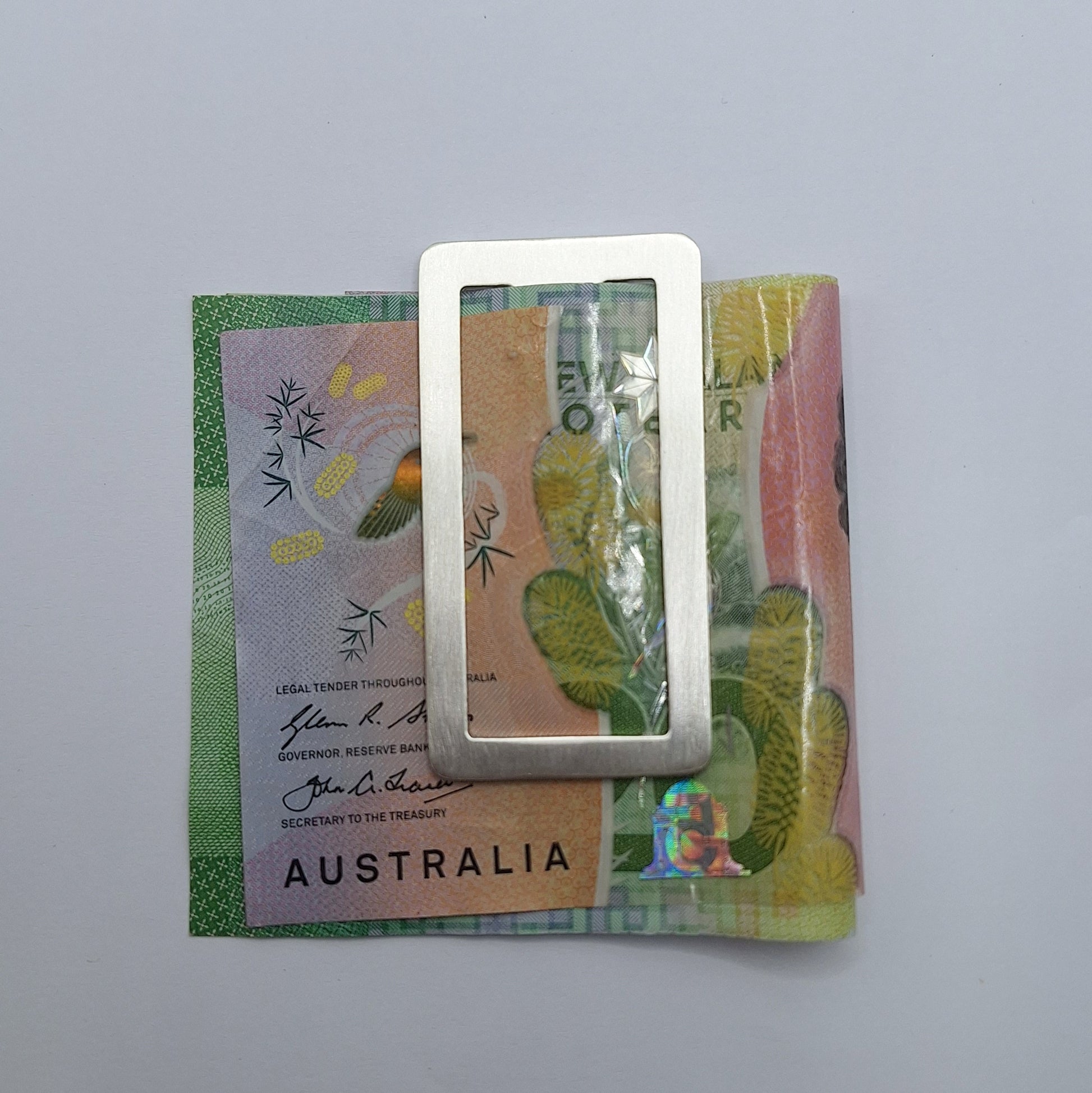 Sterling silver money clip