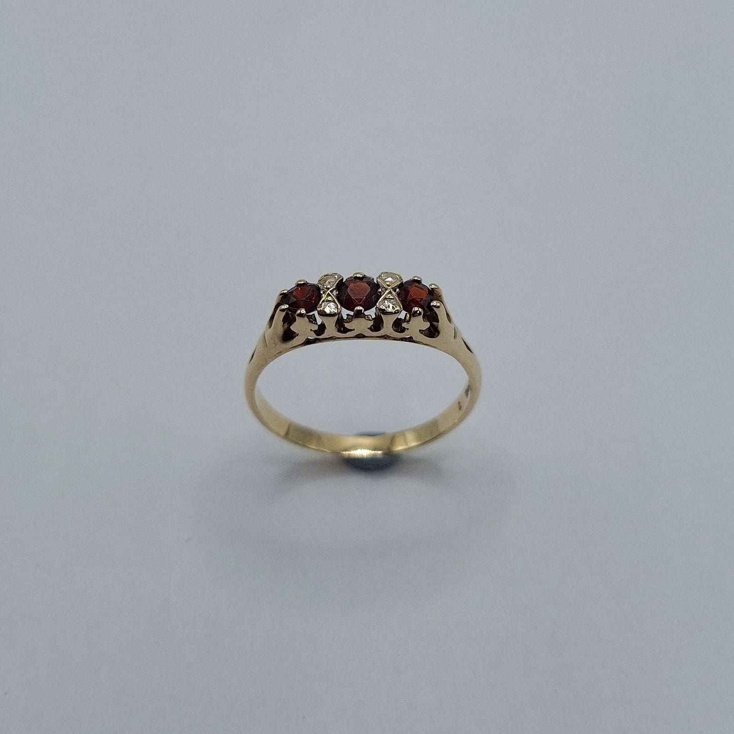 1980s 9ct London Bridge ring