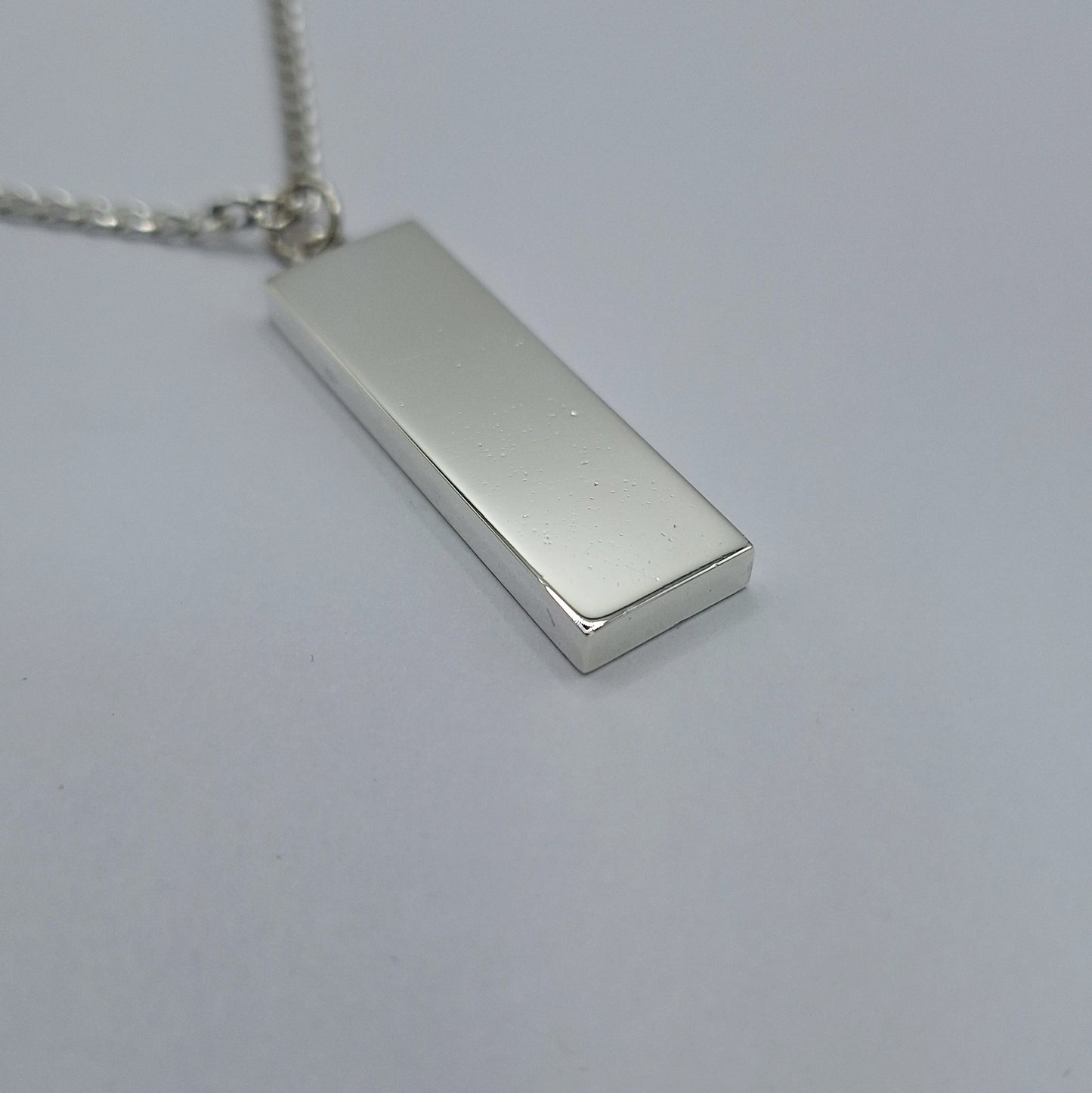 1977 Sterling Ingot Pendant