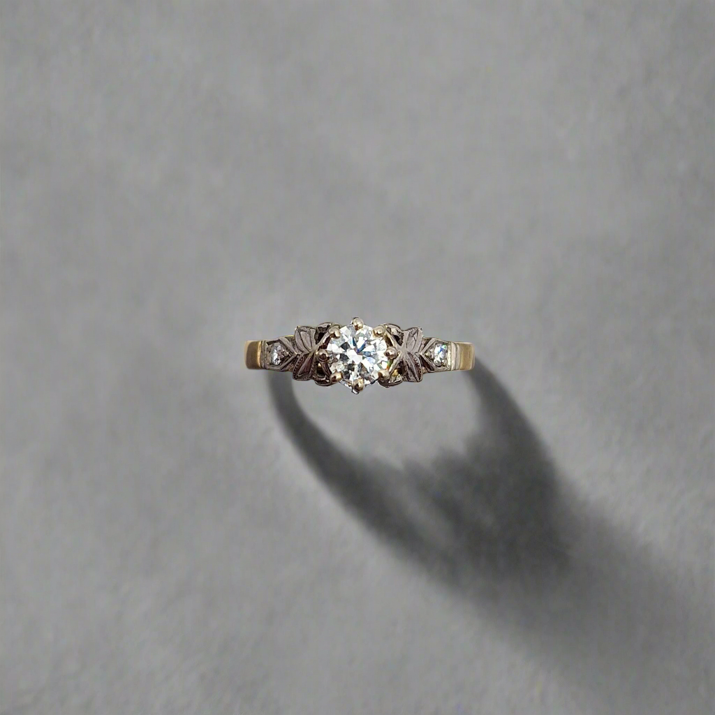 .25ct diamond ring 18ct