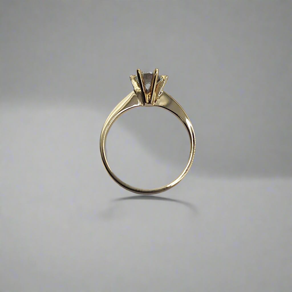 9ct diamond solitaire ring nz