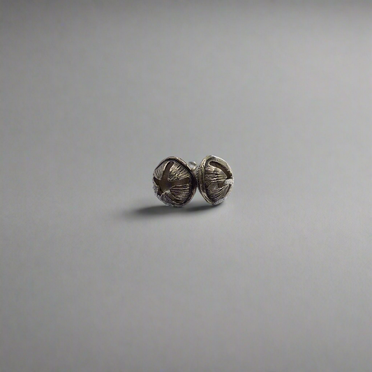 Manuka pod earrings sterling silver