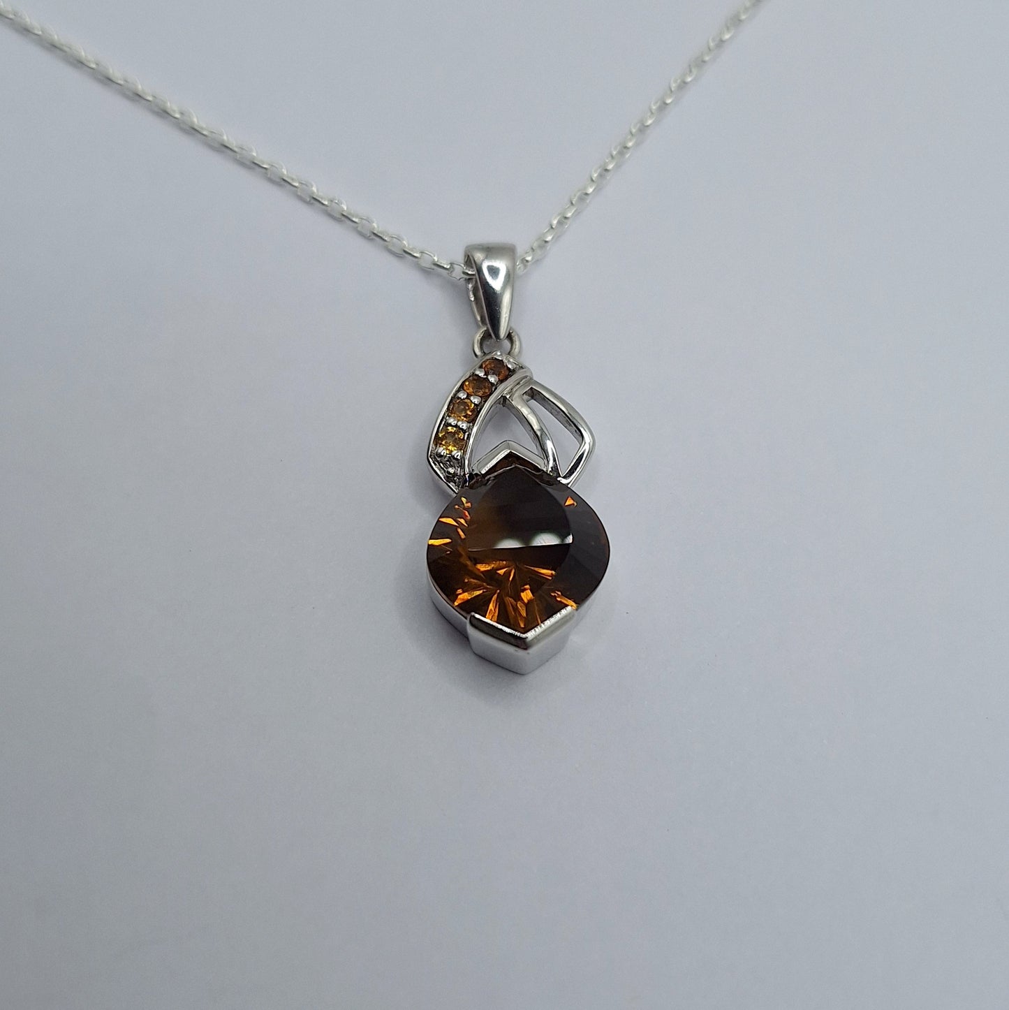 Golden Quartz pendant