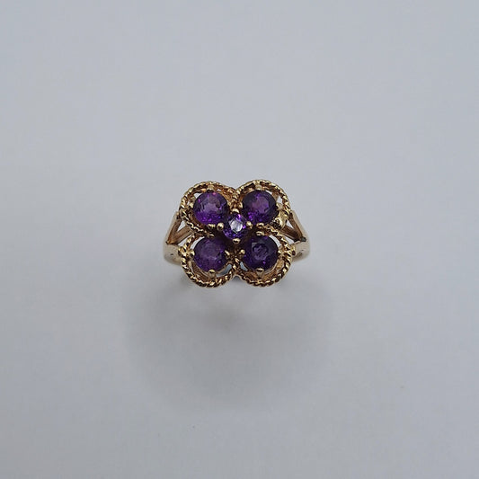 9ct Amethyst ring nz