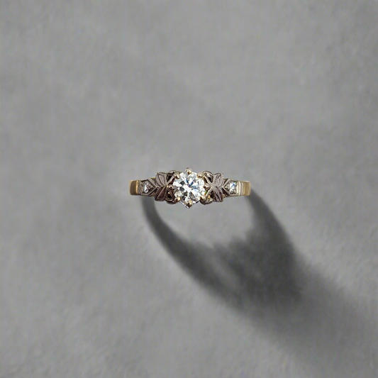 .25ct diamond ring 18ct
